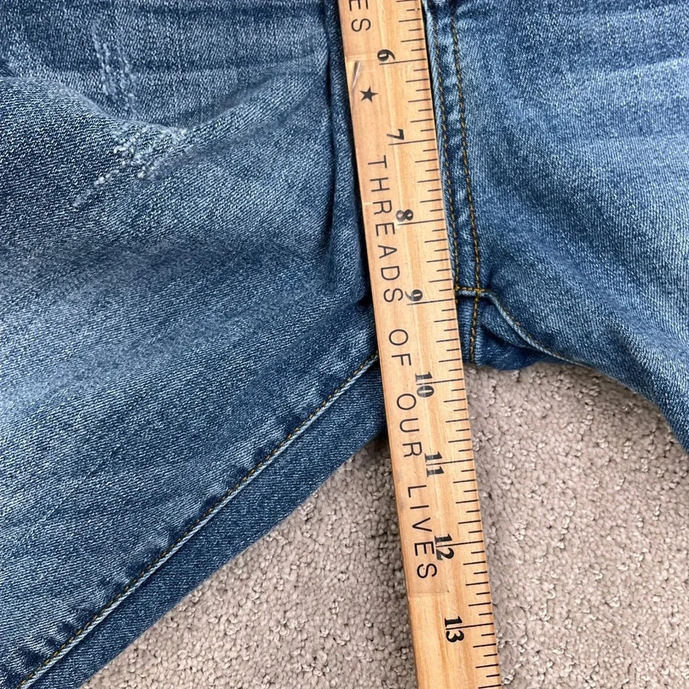 Judy Blue Jeans Womens 5/27 Blue Skinny Distressed JB82124MD‎ Everyday Stretch